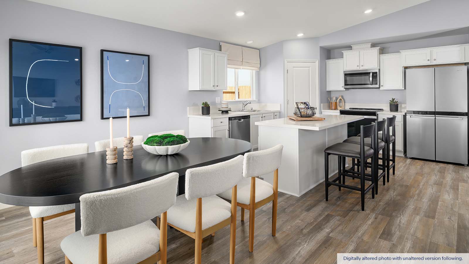 Harvest Hills II Redwood Plan Dining