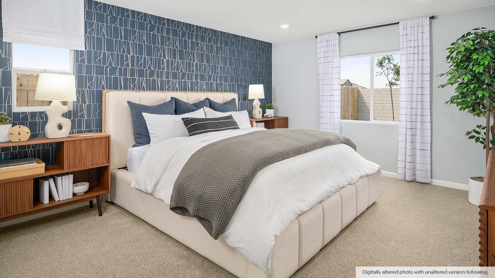 Harvest Hills II Redwood Plan Primary Bed