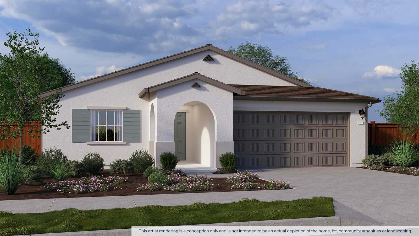 Harvst Hills II Redwood Plan Exterior