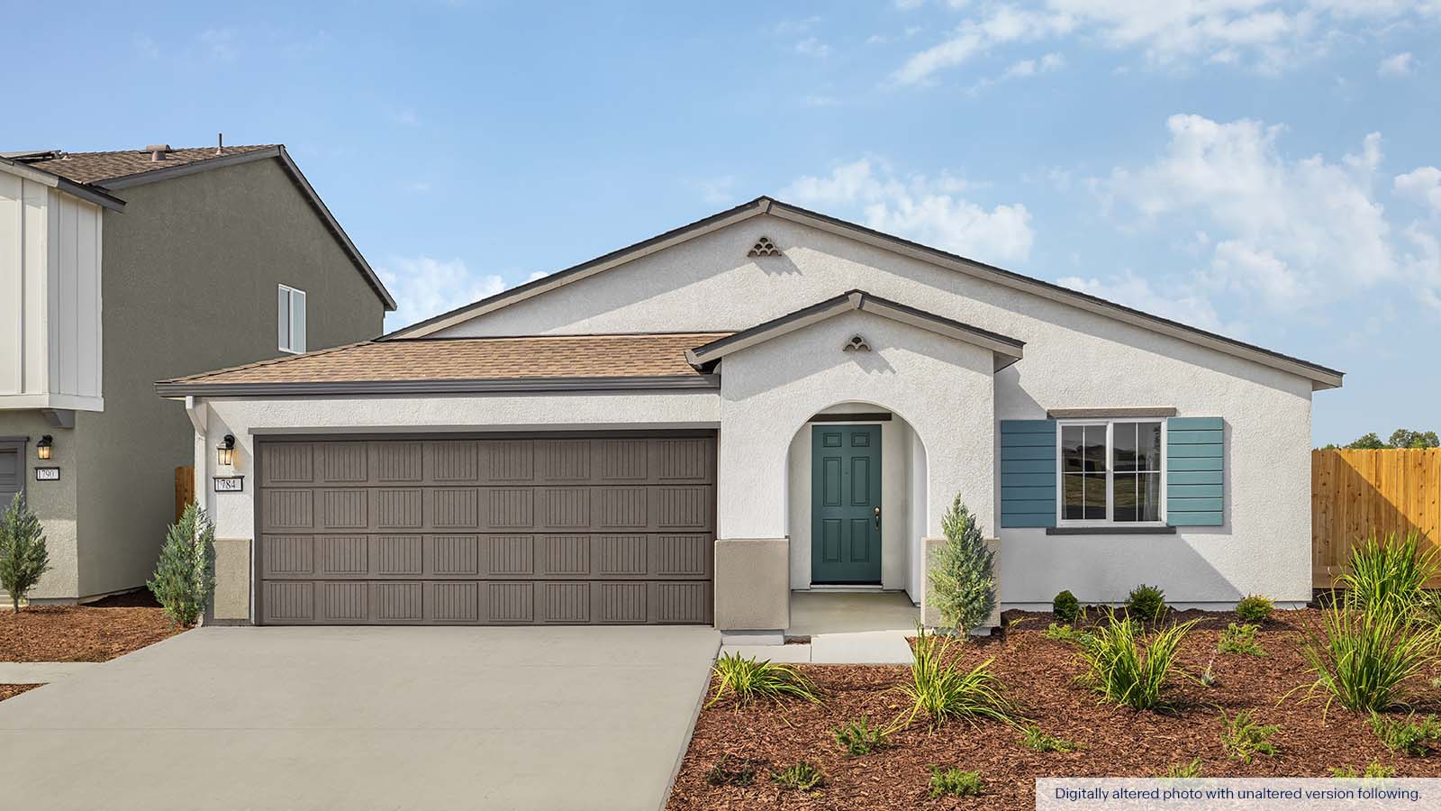 Harvest Hills Redwood Plan Exterior