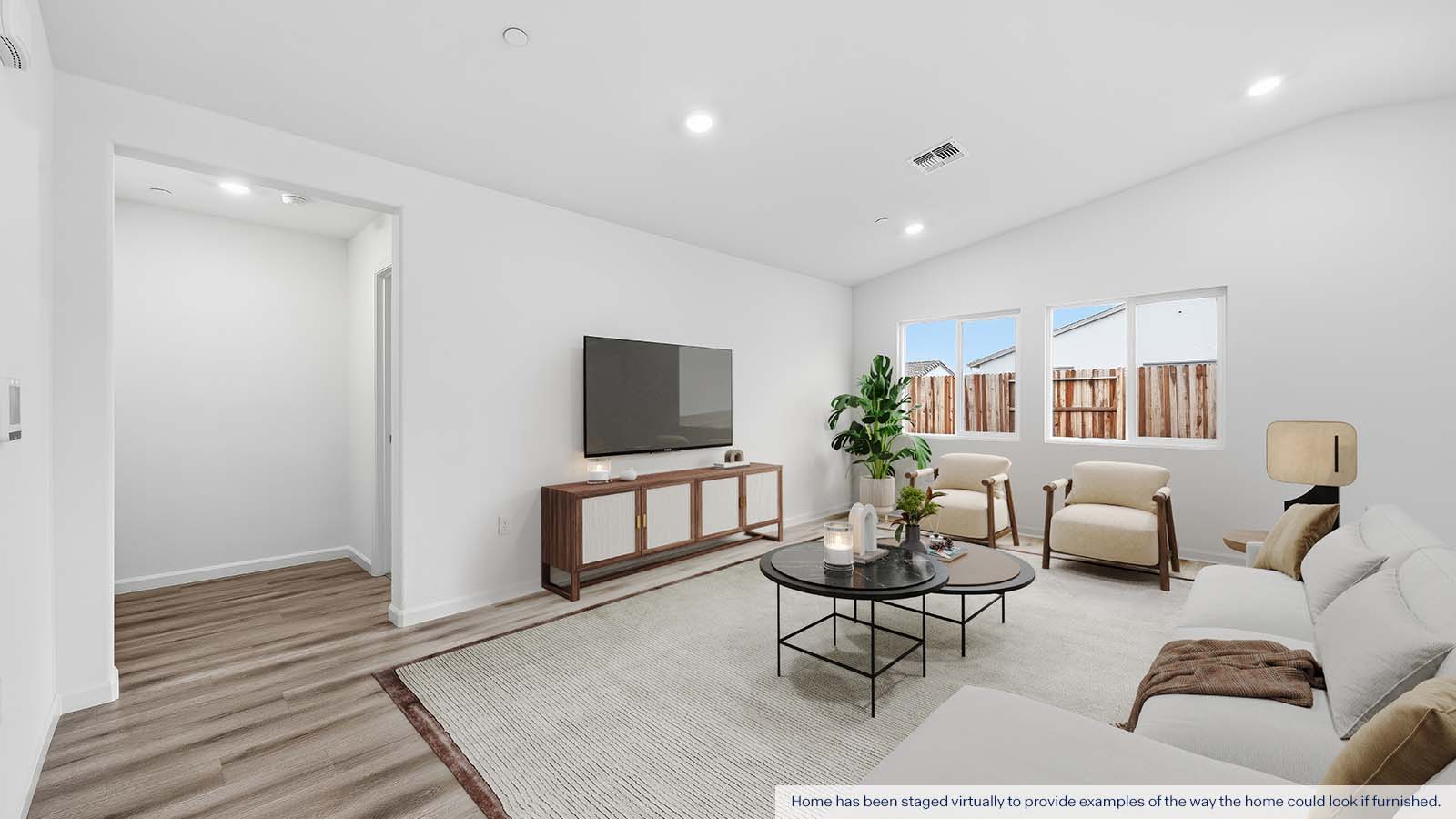 Harvest Hills II Madrone Plan Great Room