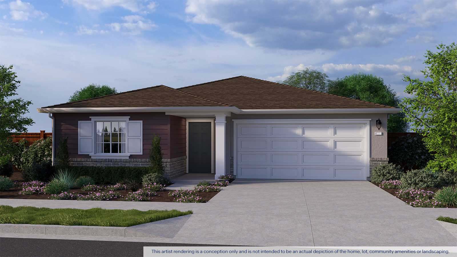 Harvest Hills II Exterior Madrone Plan