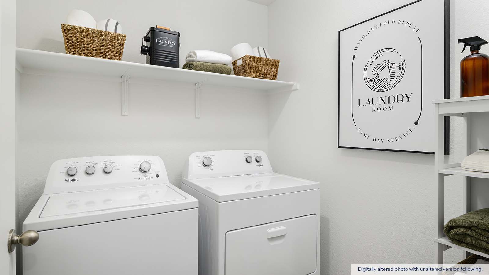 Harvest Hills II Montara Plan Laundry