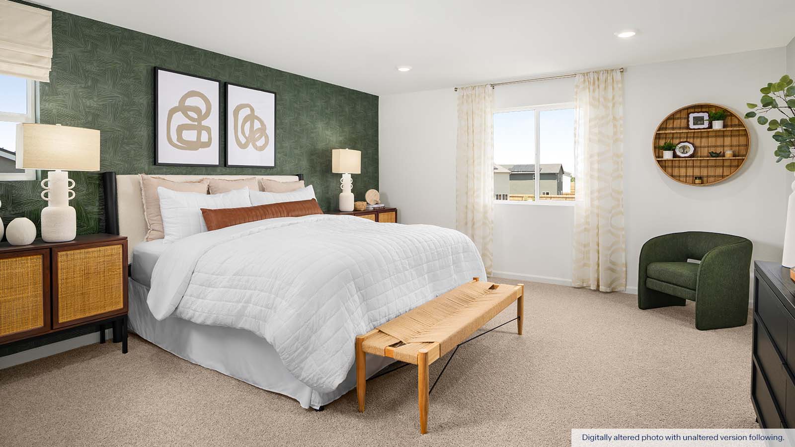 Harvest Hills II Montara Plan Primary bed