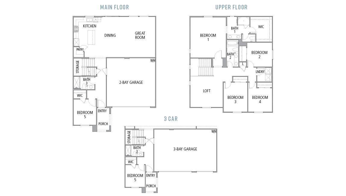Harvest Hills II Los Banos Montara Floorplan