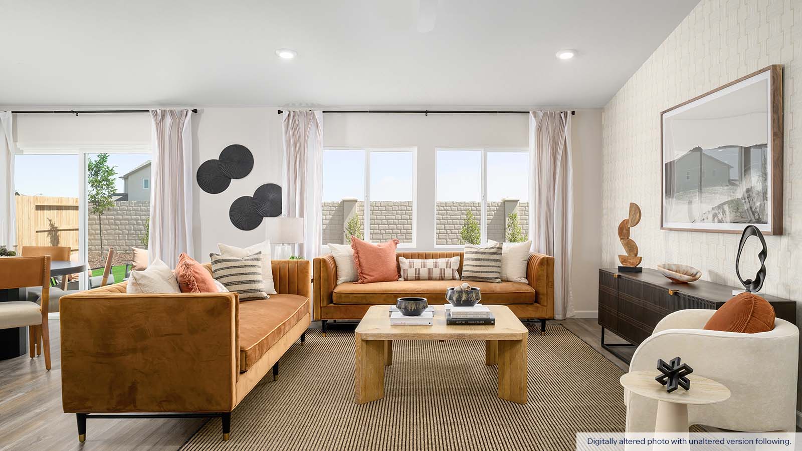 Harvest Hills Cypress Plan Living Room