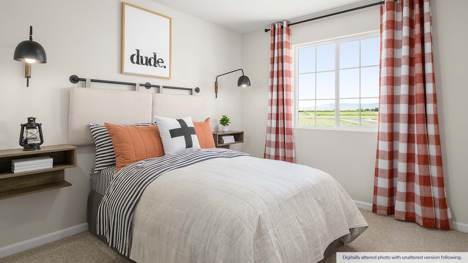 Harvest Hills Cypress Plan Guest Bed