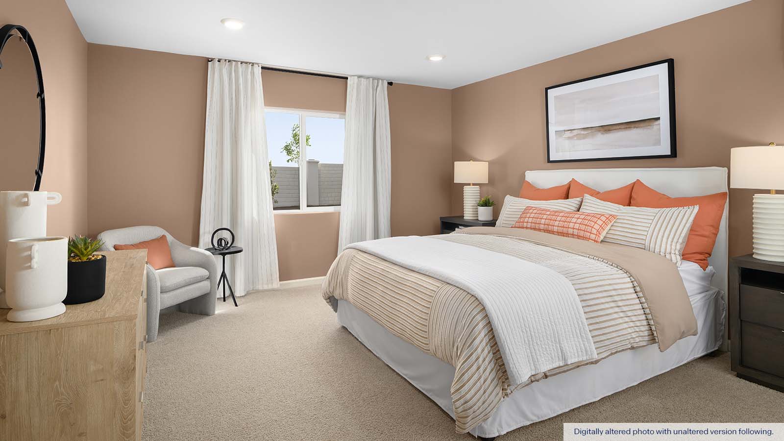Harvest Hills Cypress Plan Primary bed