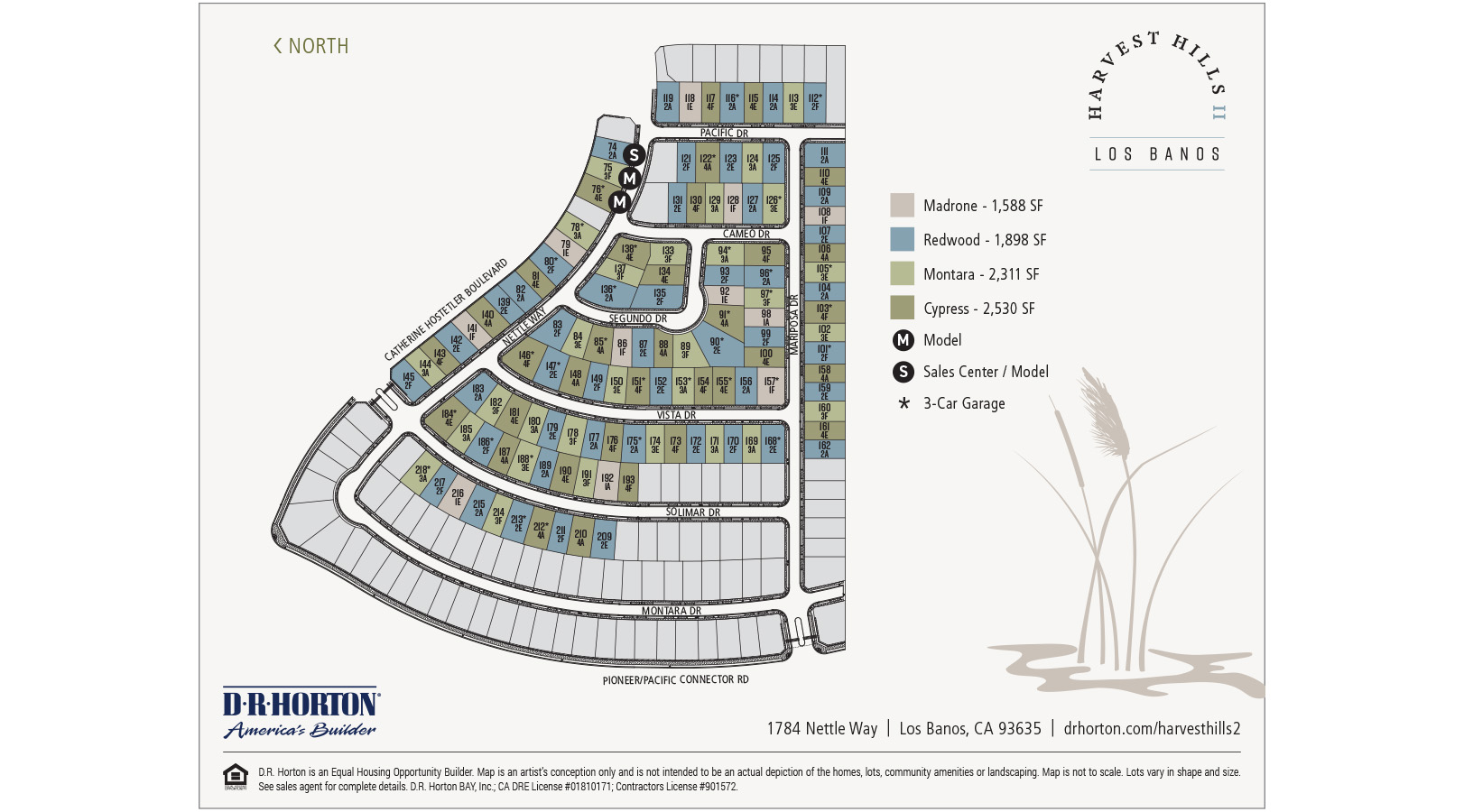 Static Lot Map