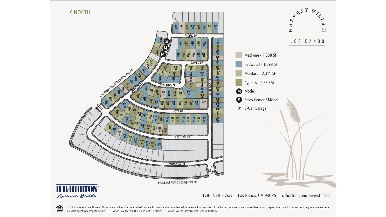 Static Lot Map
