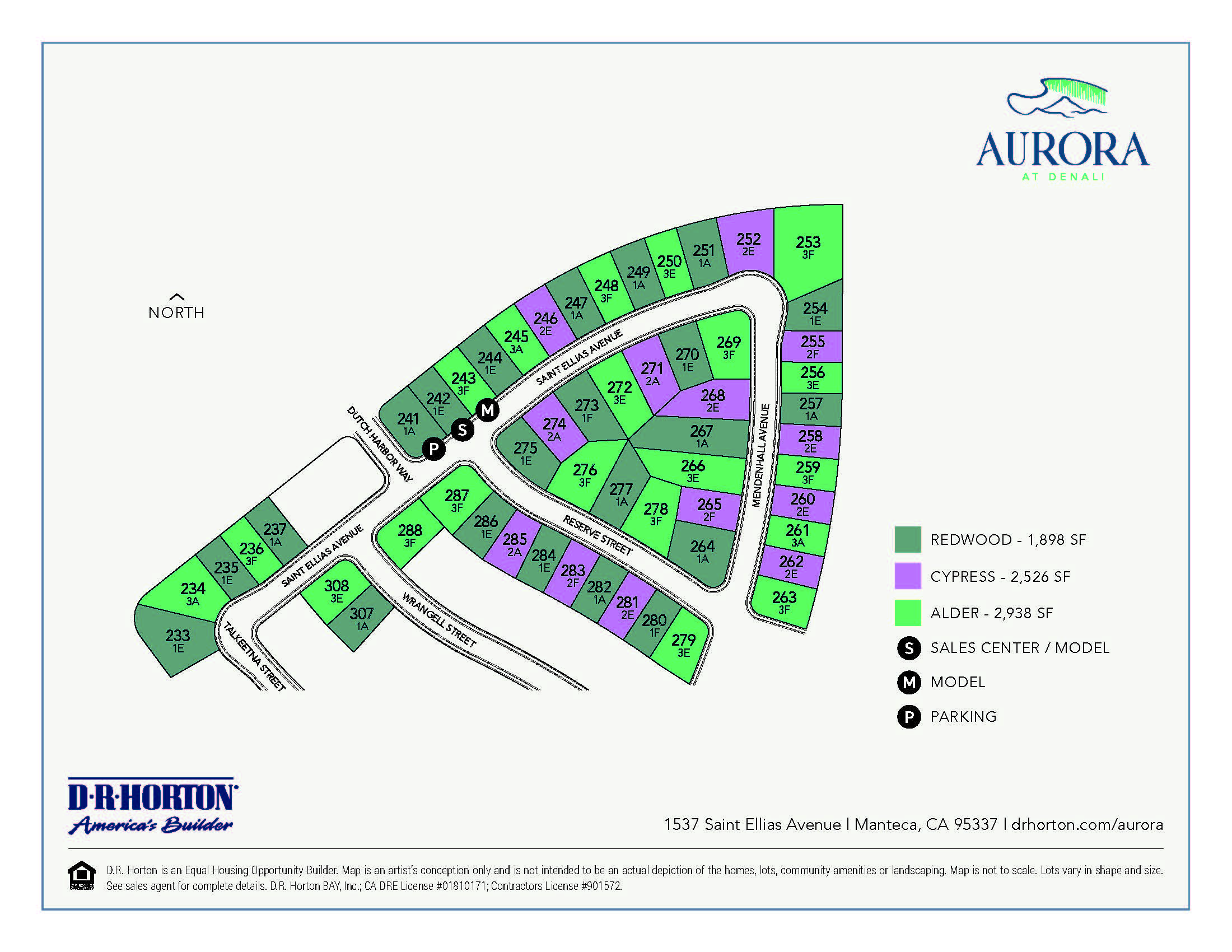Static Lot Map