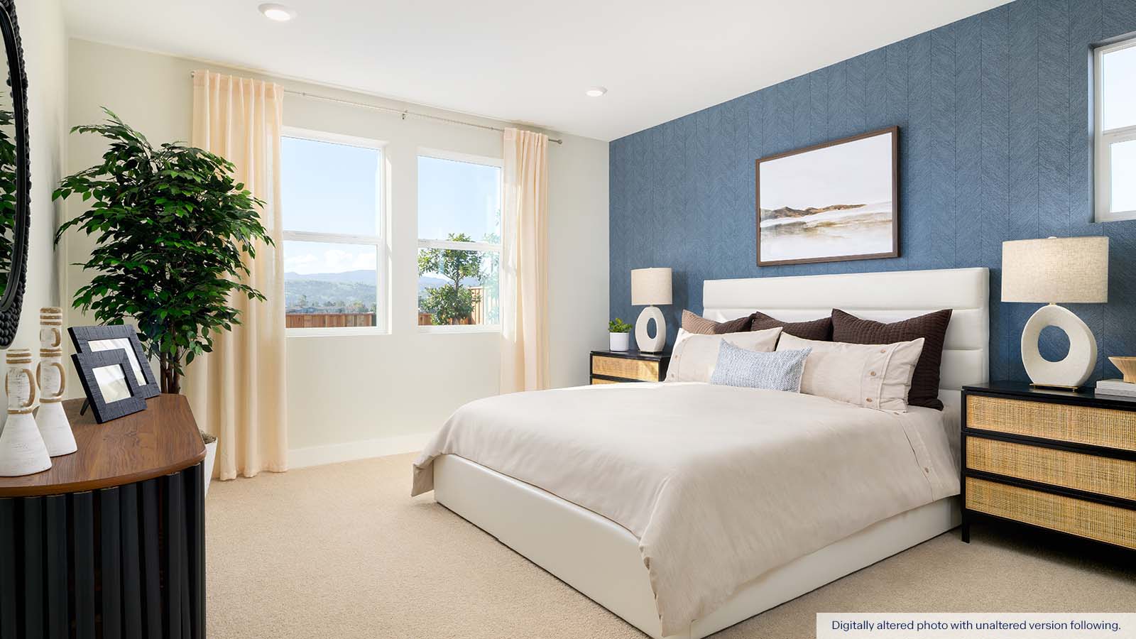 Fairview Corners Cypress Plan primary bed