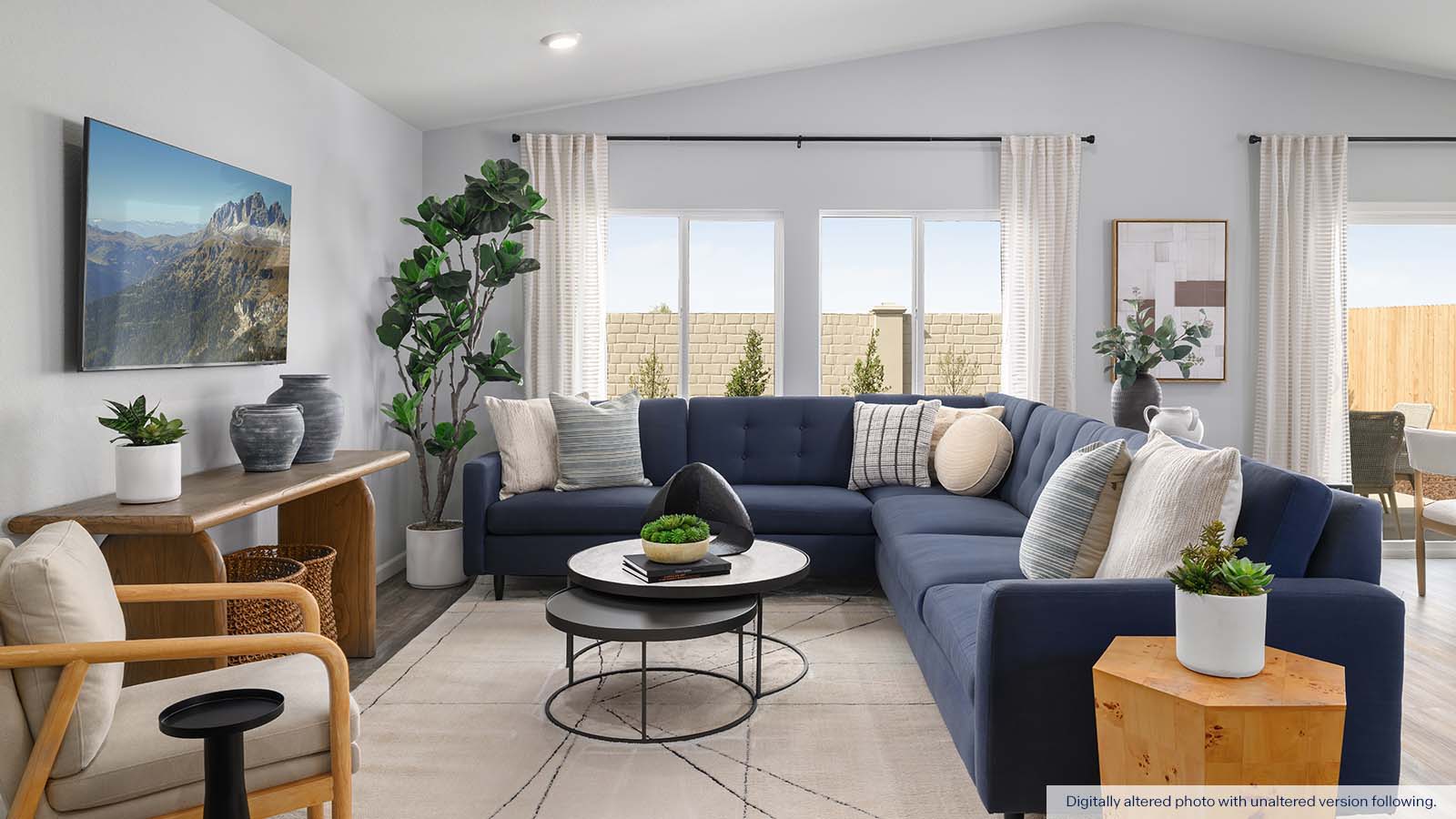 Fairview Corners Redwood Plan Living Room