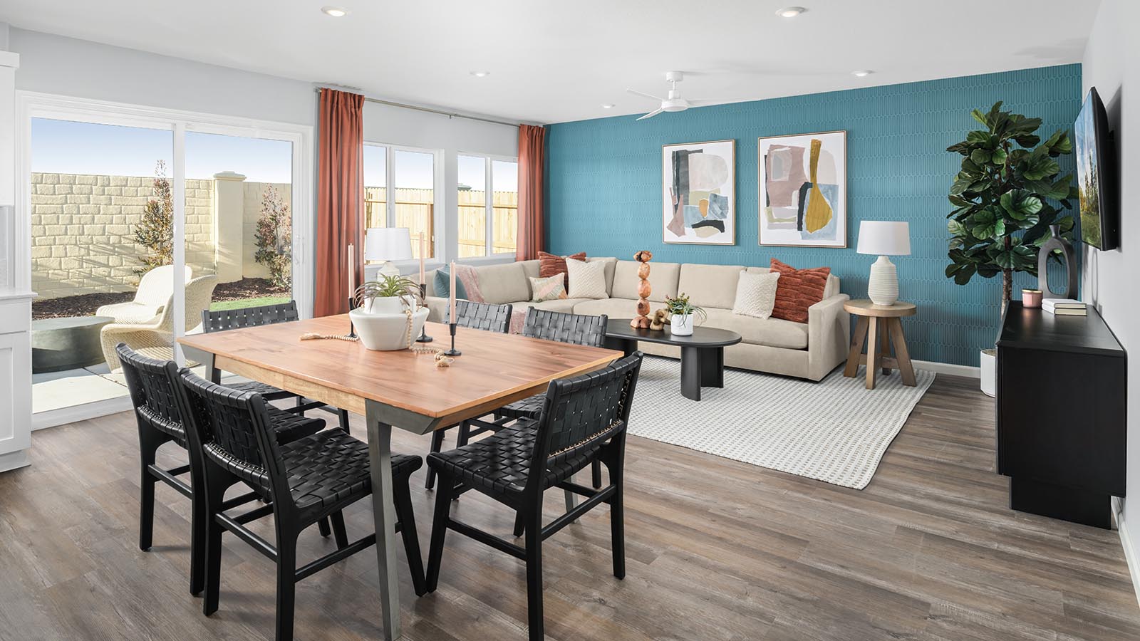 Harvest Hills Palisade Plan Dining Room