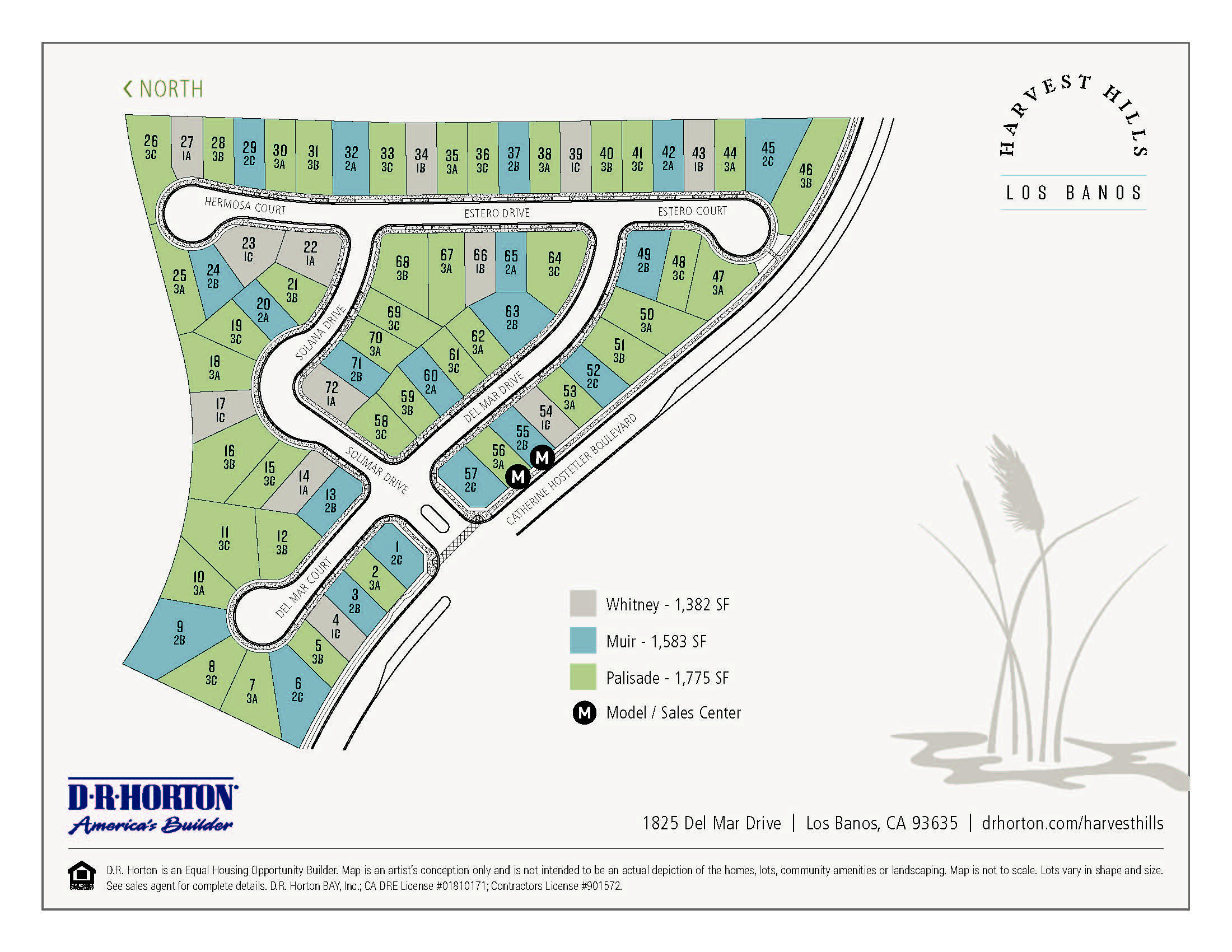 Static Lot Map