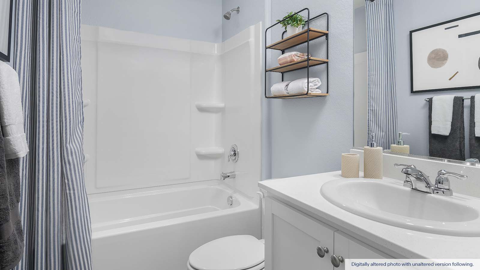 Heritage Collection II Redwood Plan Secondary Bath