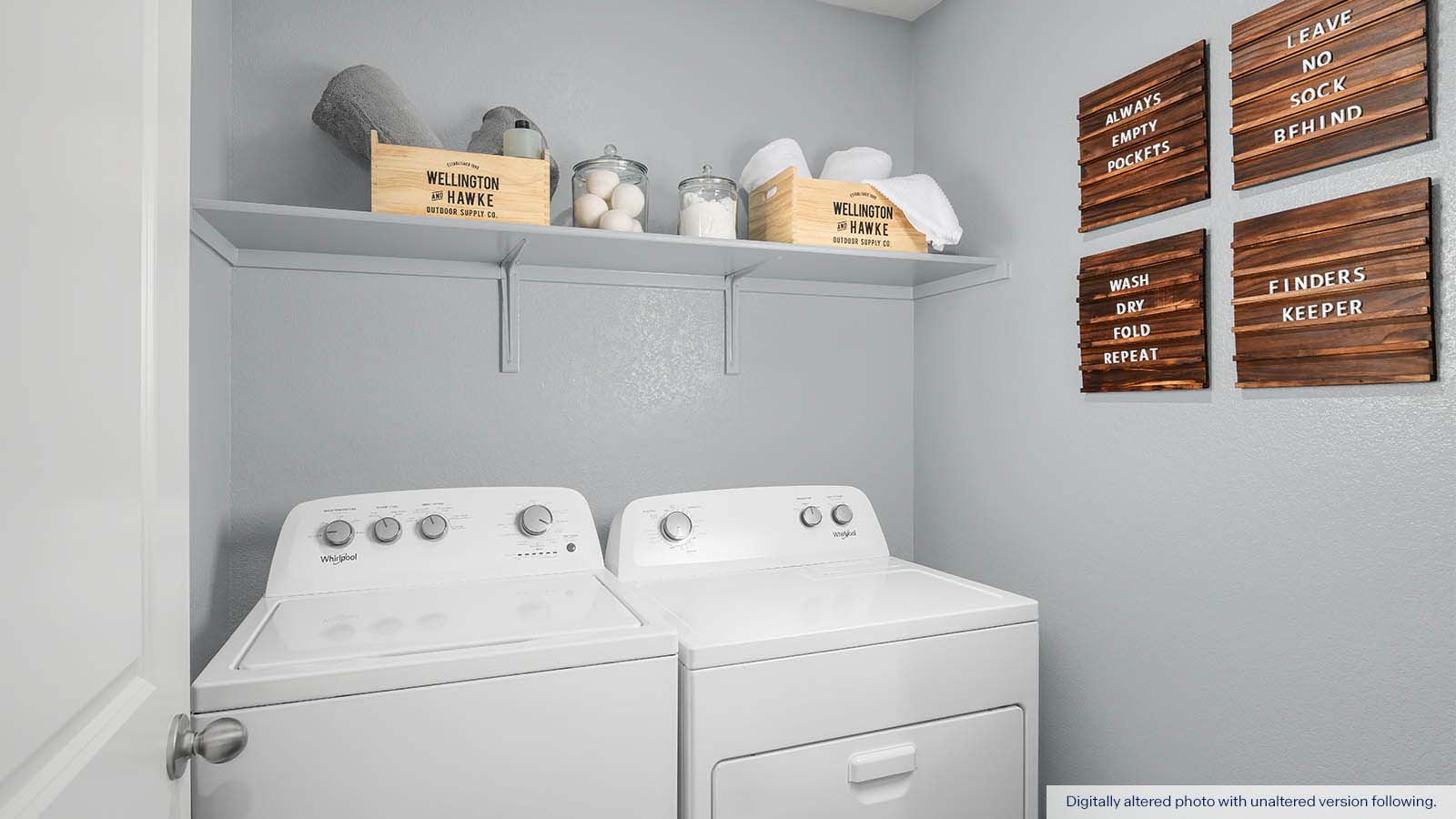Heritage Collection II Palisade Plan Laundry