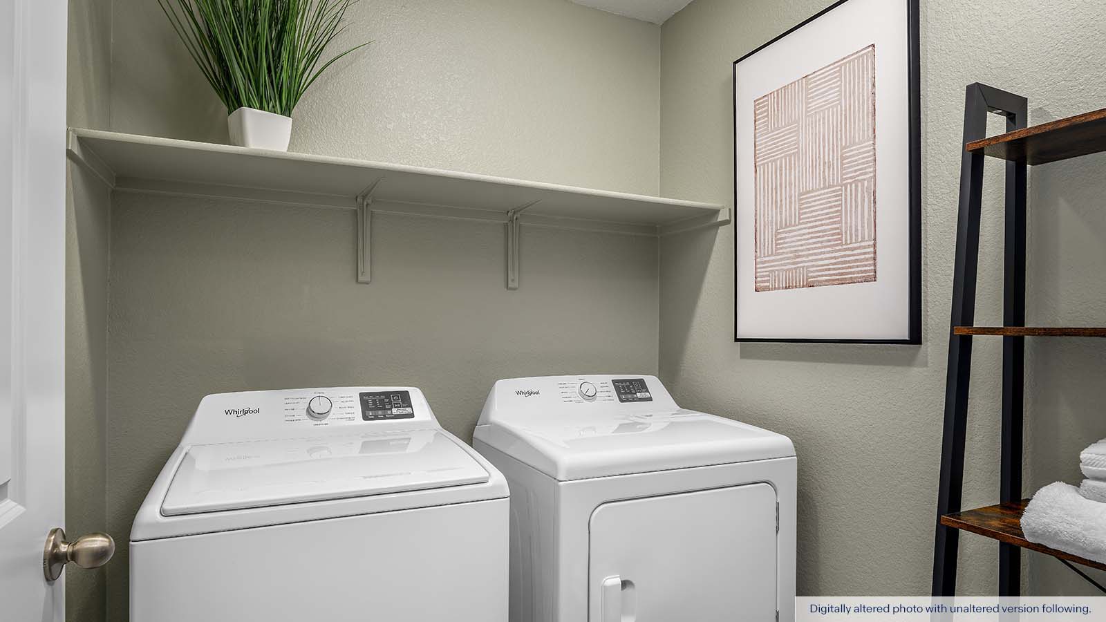 Heritage Collection II Sierra Floorplan Laundry