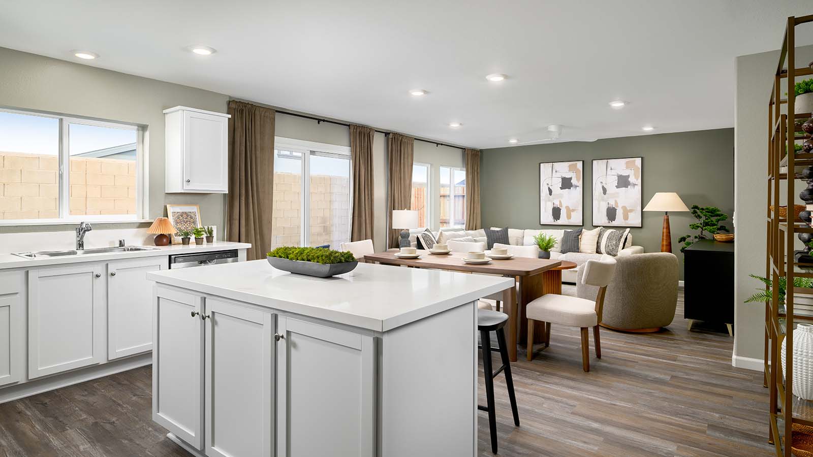 Heritage Collection II Sierra Plan Overall Kitchen