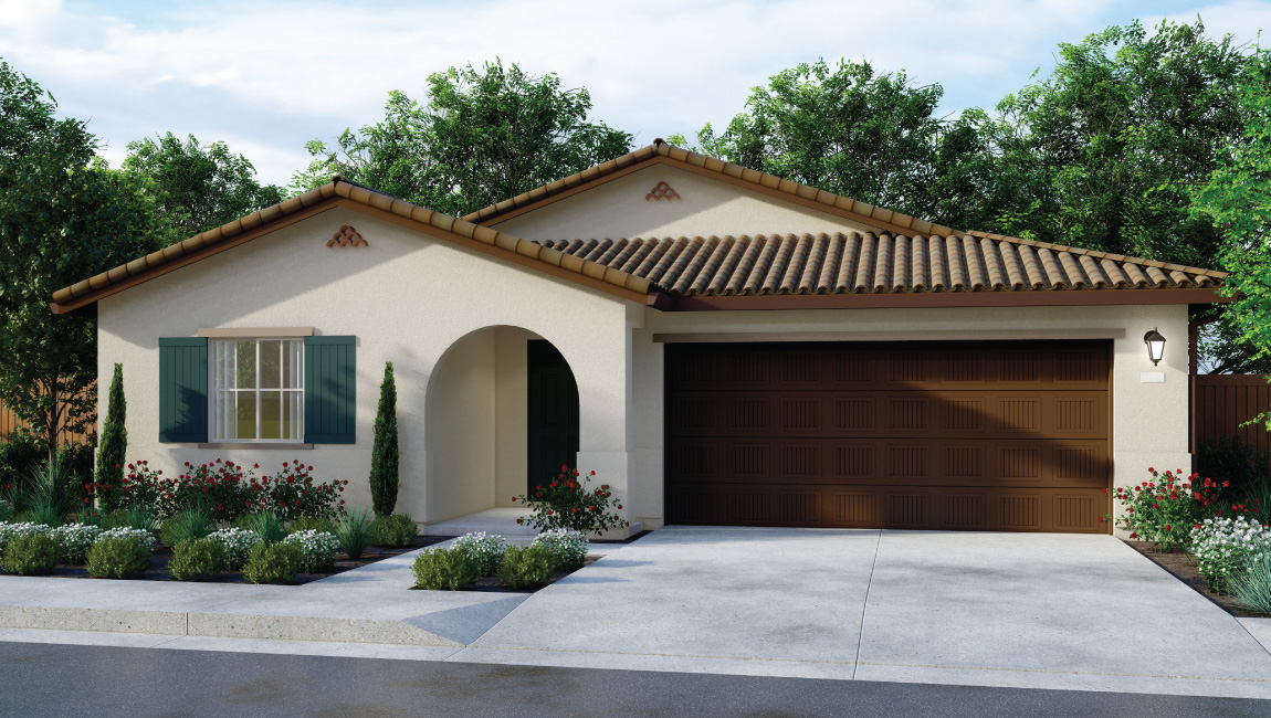 Heritage II Collection Madrone Plan Spanish Elevation Exterior