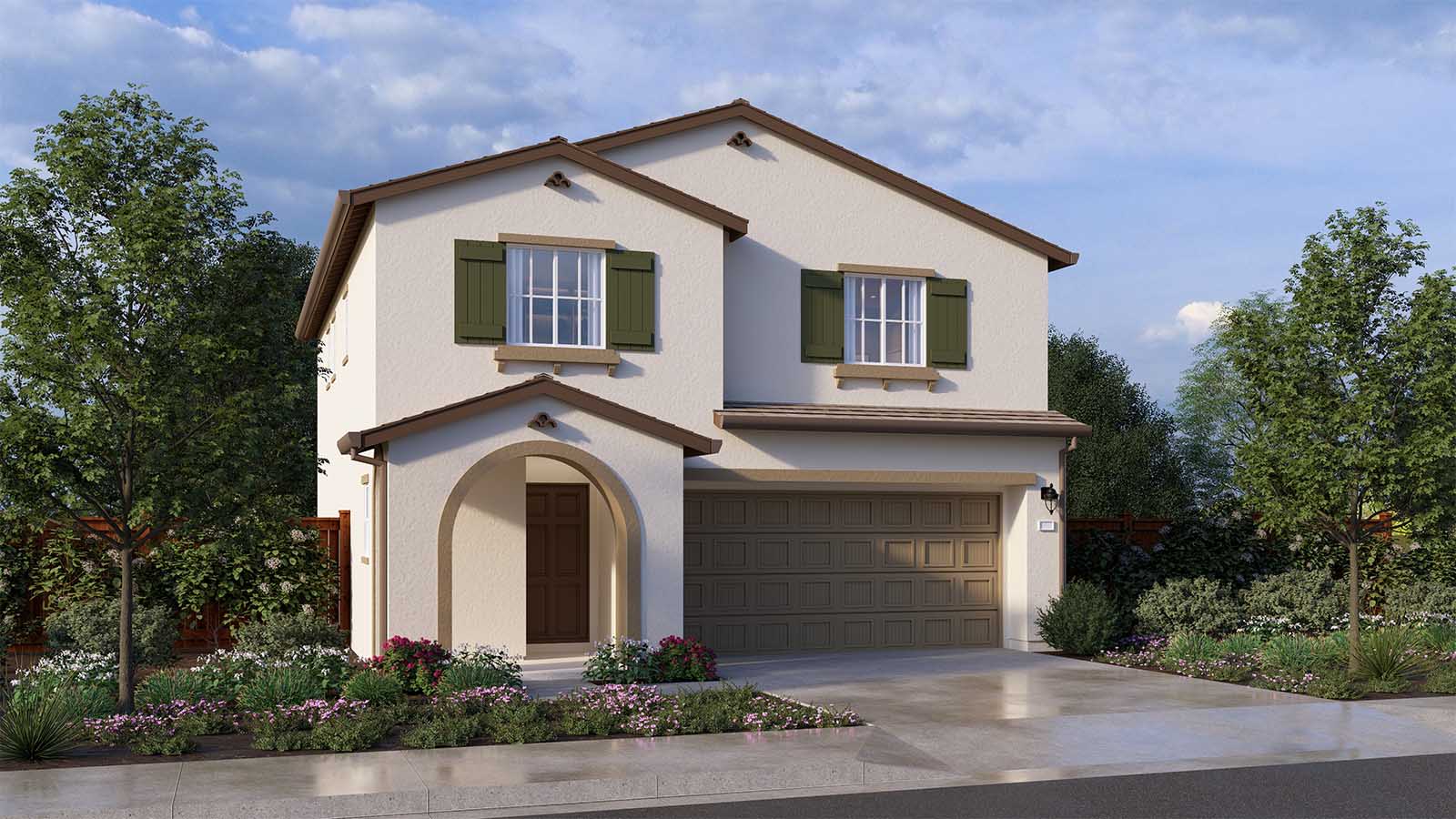 exterior of home in Heritage Collection II