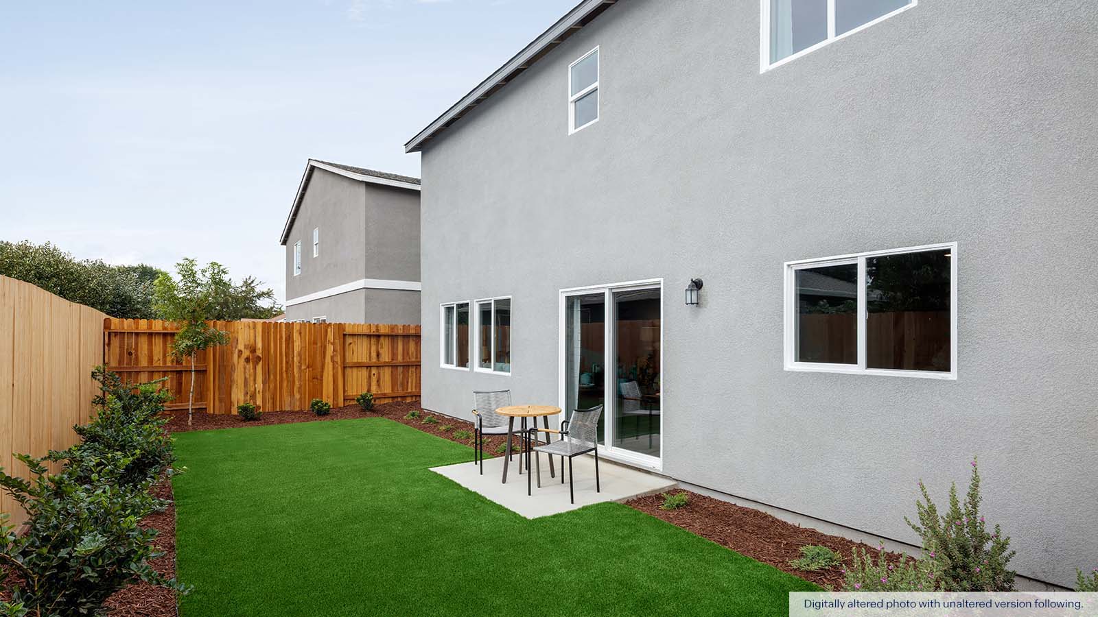 Trestle Montara Plan Backyard