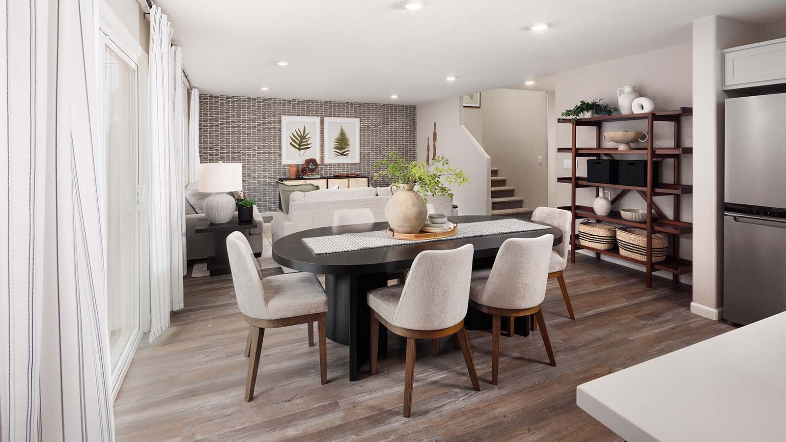 Trestle Rockaway Plan Dining Room