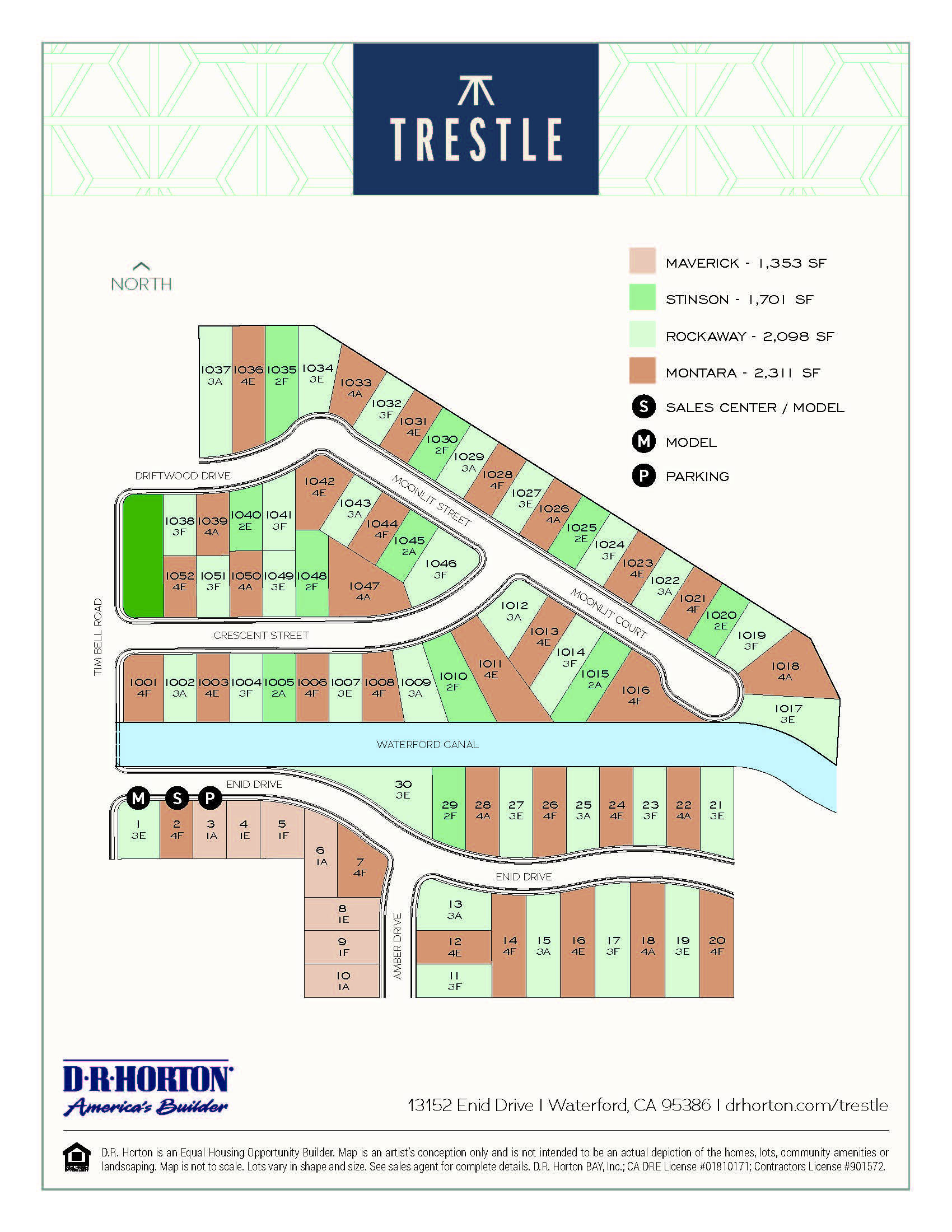 Static Lot Map