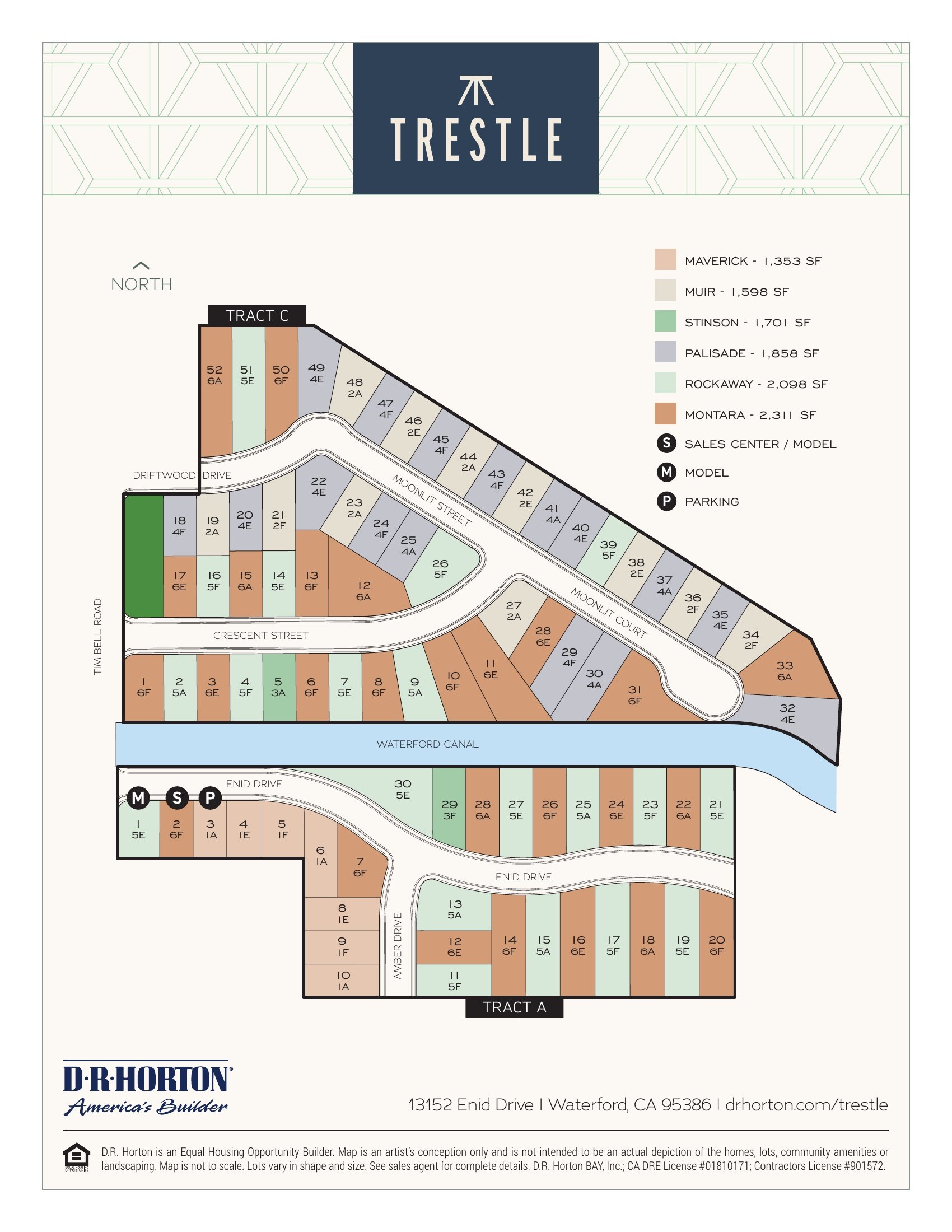 Static Lot Map