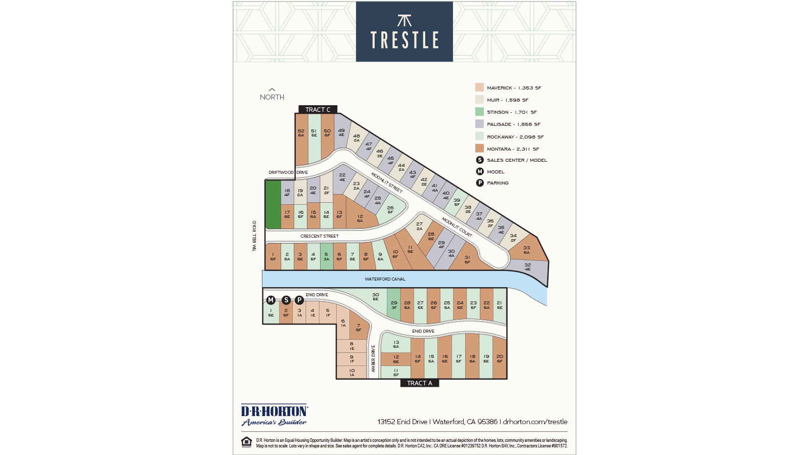 Static Lot Map