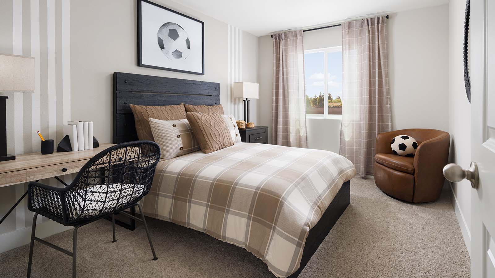 Eve at Founders Point Montara Plan Soccer Bedroom