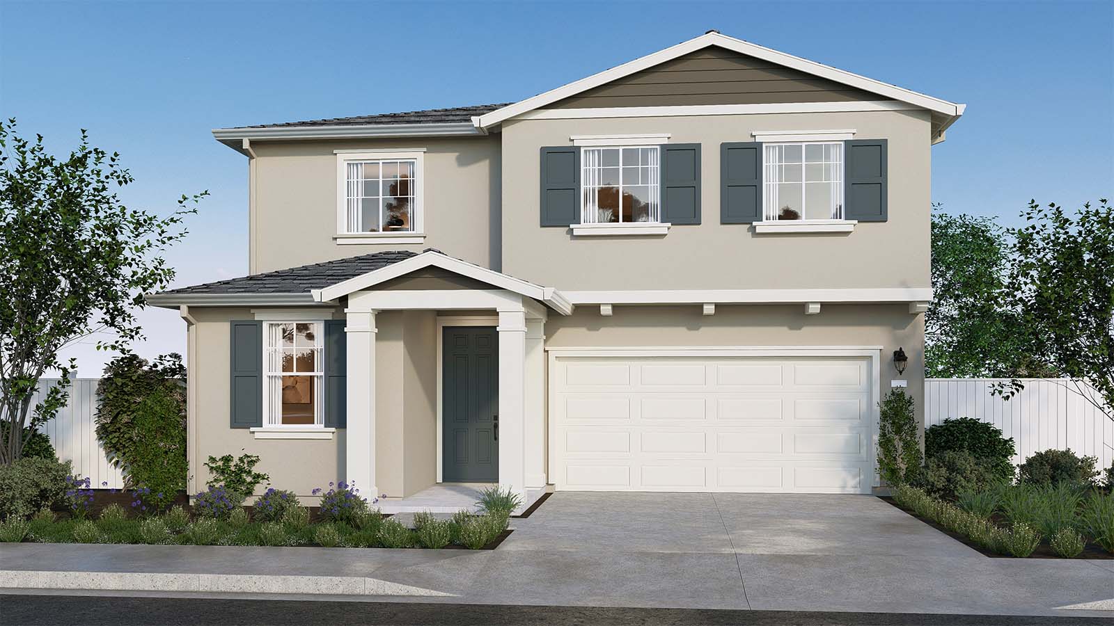 Eve at Founders Point Montara Plan Traditional Elevation