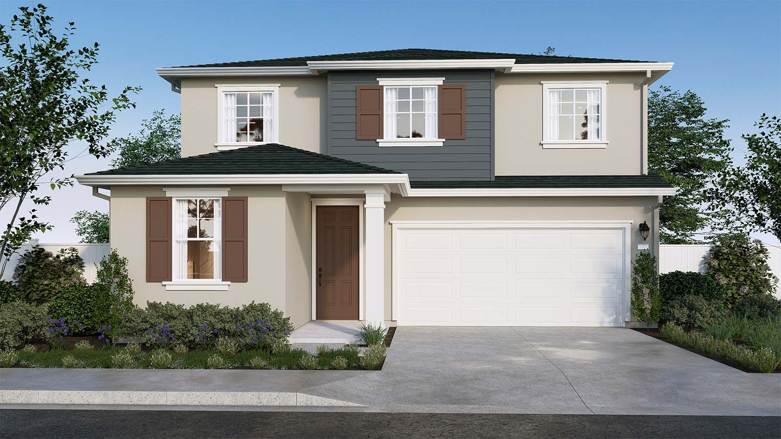 Eve at Founders Pointn Rockaway Plan Traditional Elevation