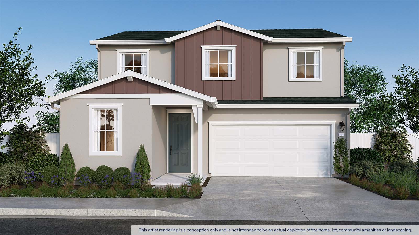 Eve at Founders Point Rockaway Plan Farmhouse Exterior