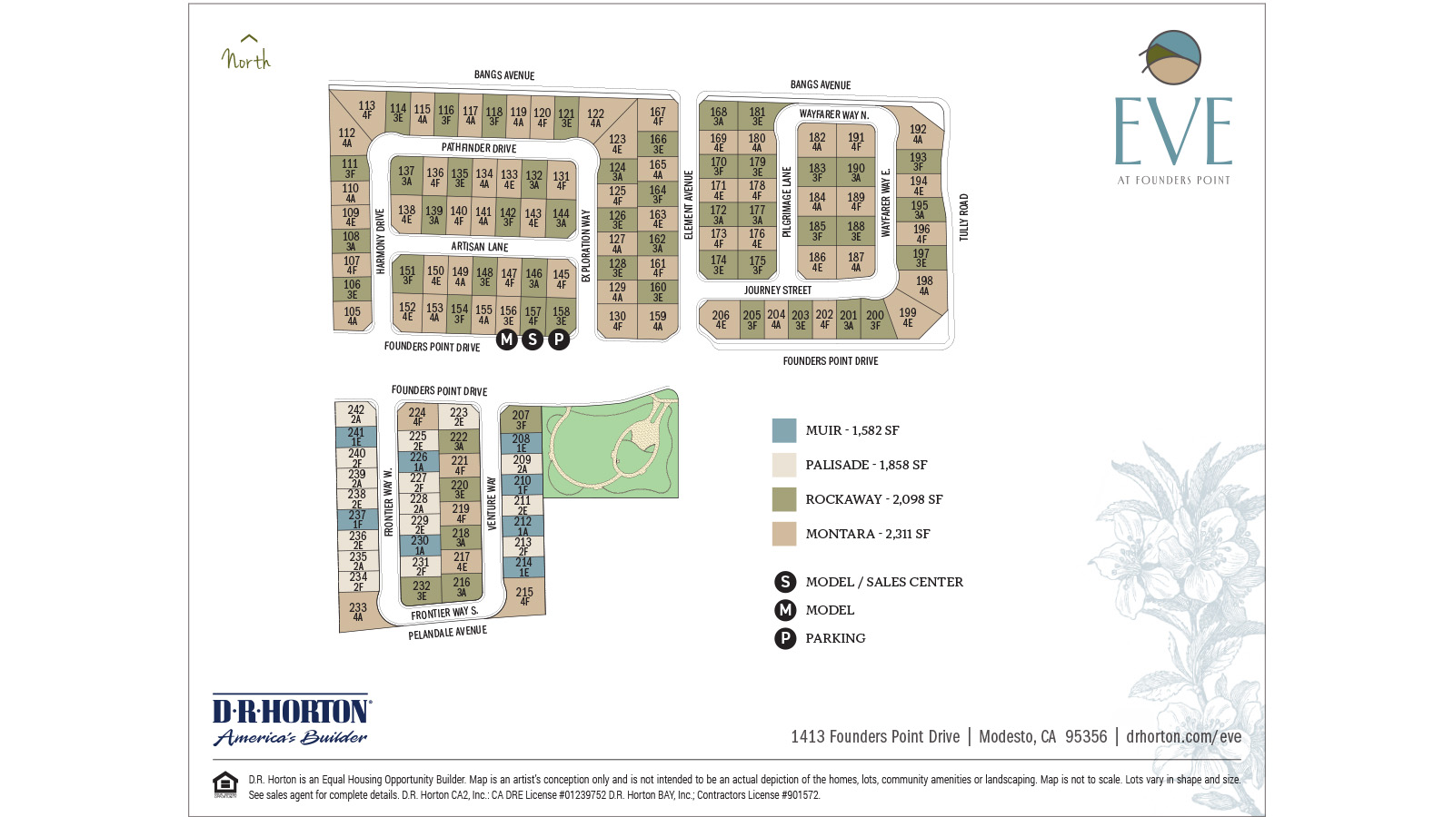 Static Lot Map