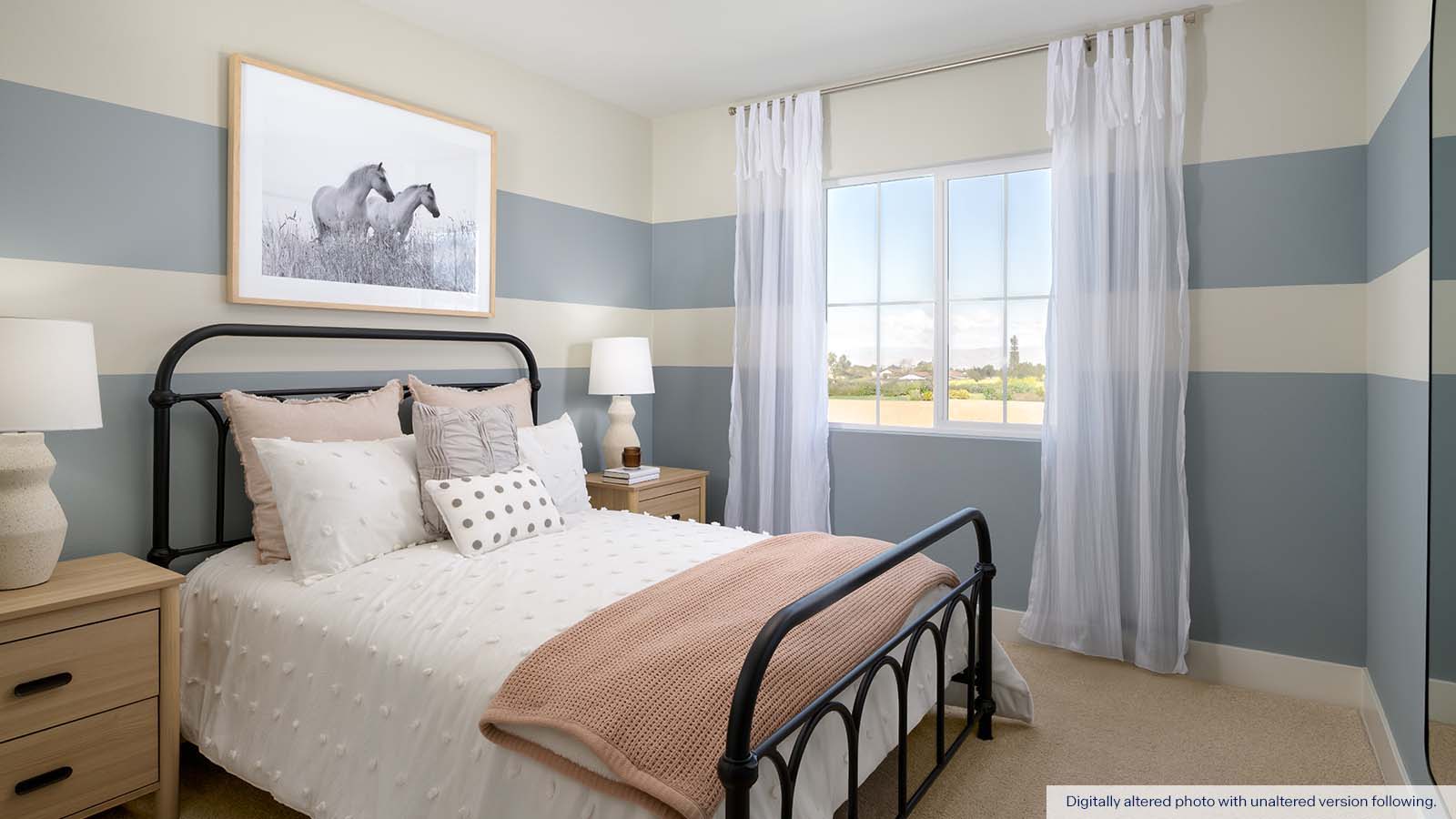 Clover at Santana Ranch Cypress Plan Girls Bed