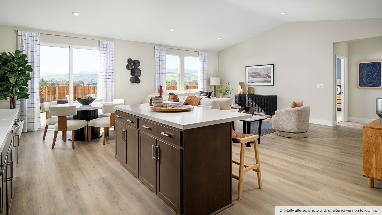 Clover at Santana Ranch Cypress Plan Kitchen Island