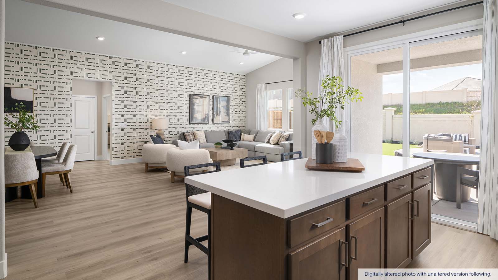 Clover Santana Ranch Sequoia Plan Kitchen Overall