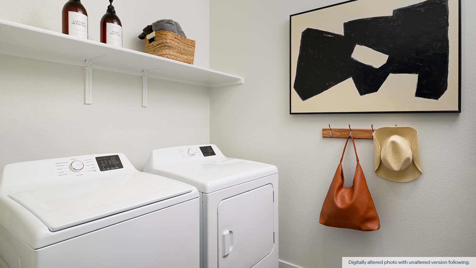 Clover Redwood Plan Laundry