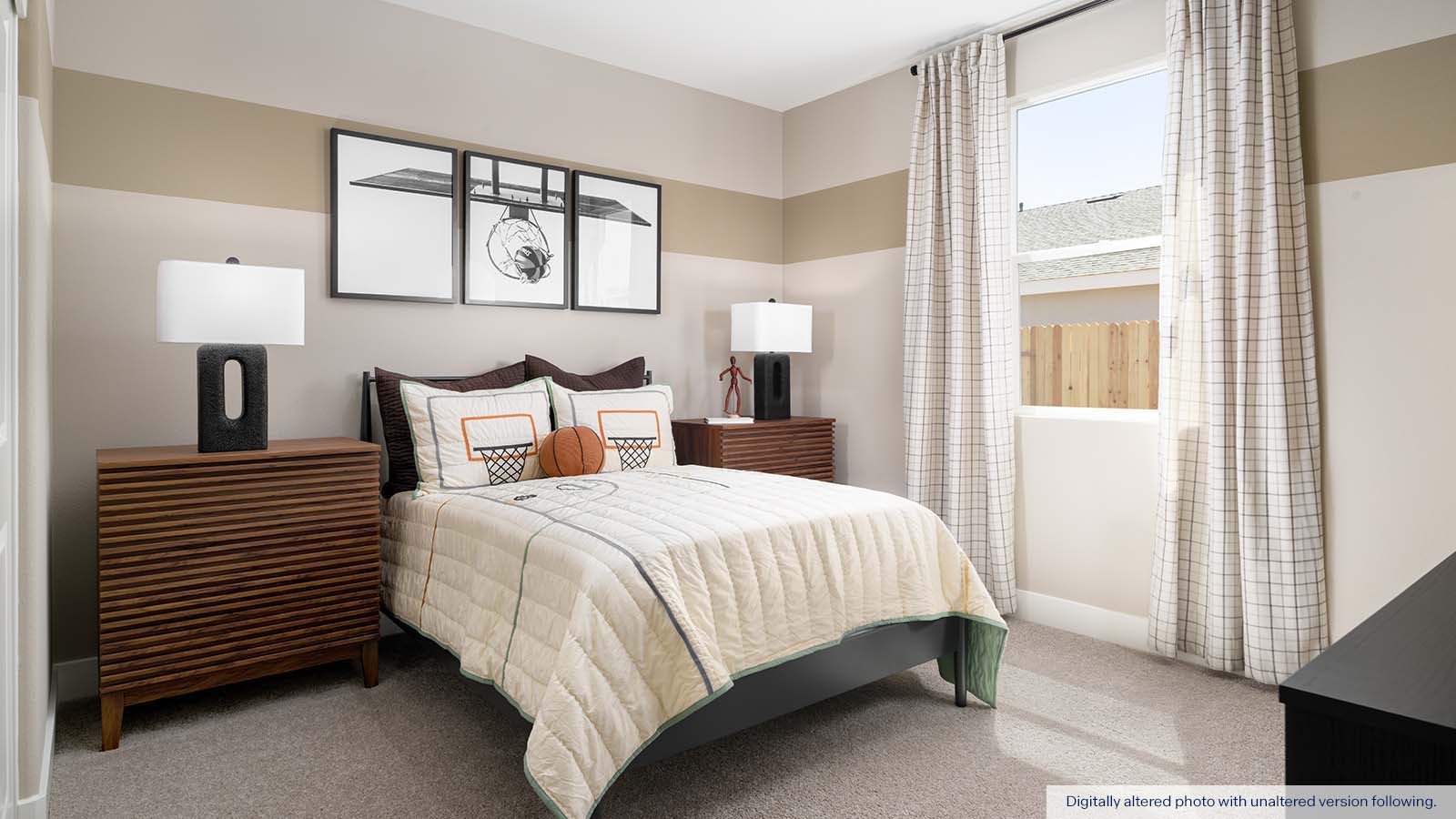 Clover Redwood Plan Boys Bed