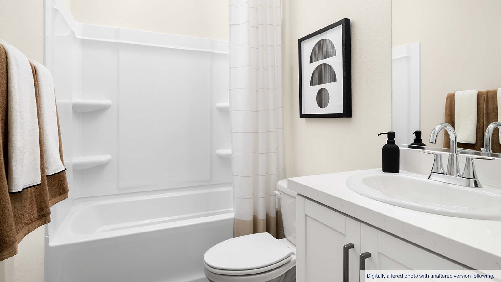 Clover Redwood Plan Bath