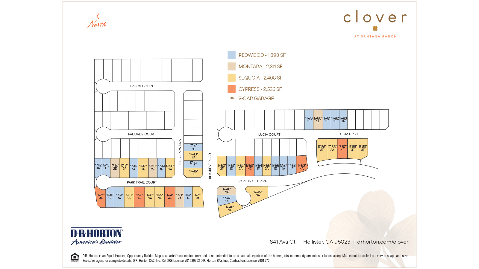 Static Lot Map