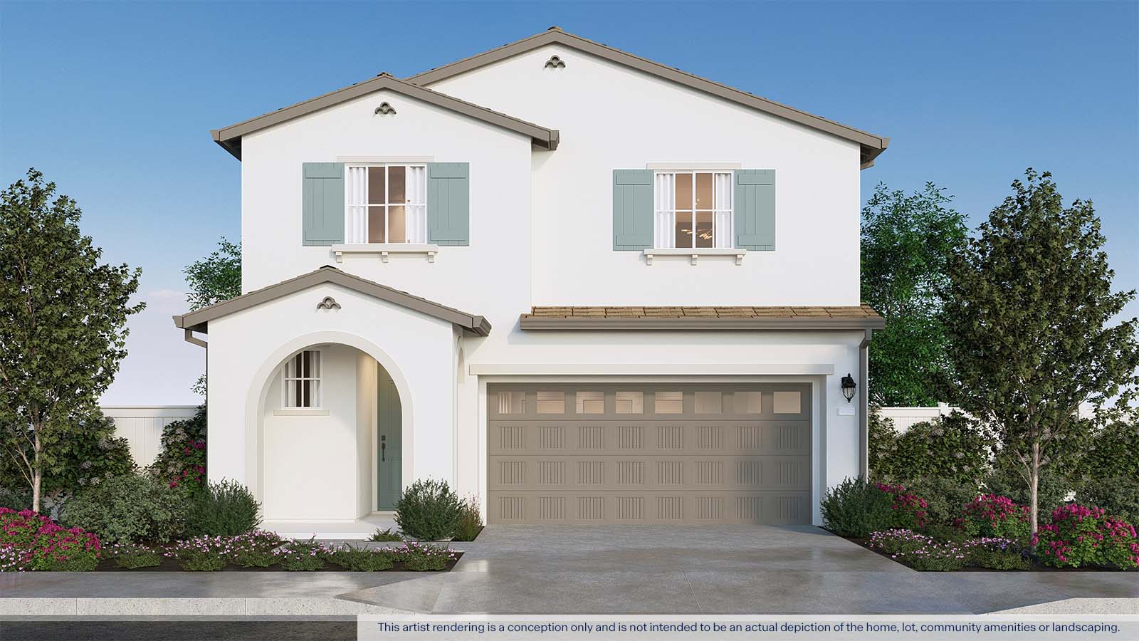 Monarch at Saddlewood Palisade Plan Spanish Exterior