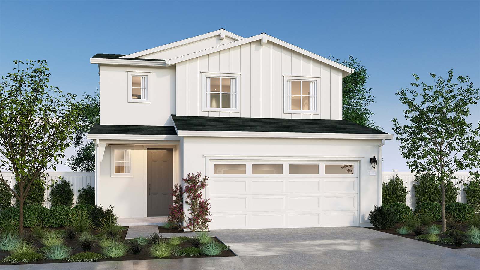 Monarch at Saddlewood Sierra Plan Farmhouse Elevation