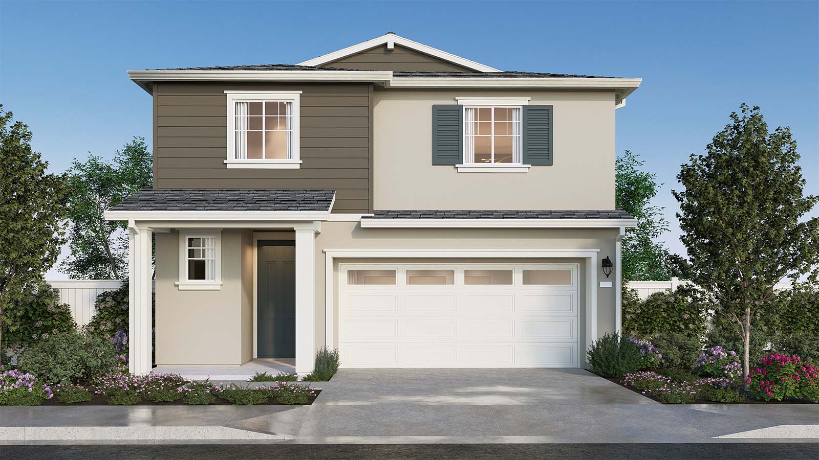 Monarch at Saddlewood Palisade Plan Ranch Elevation