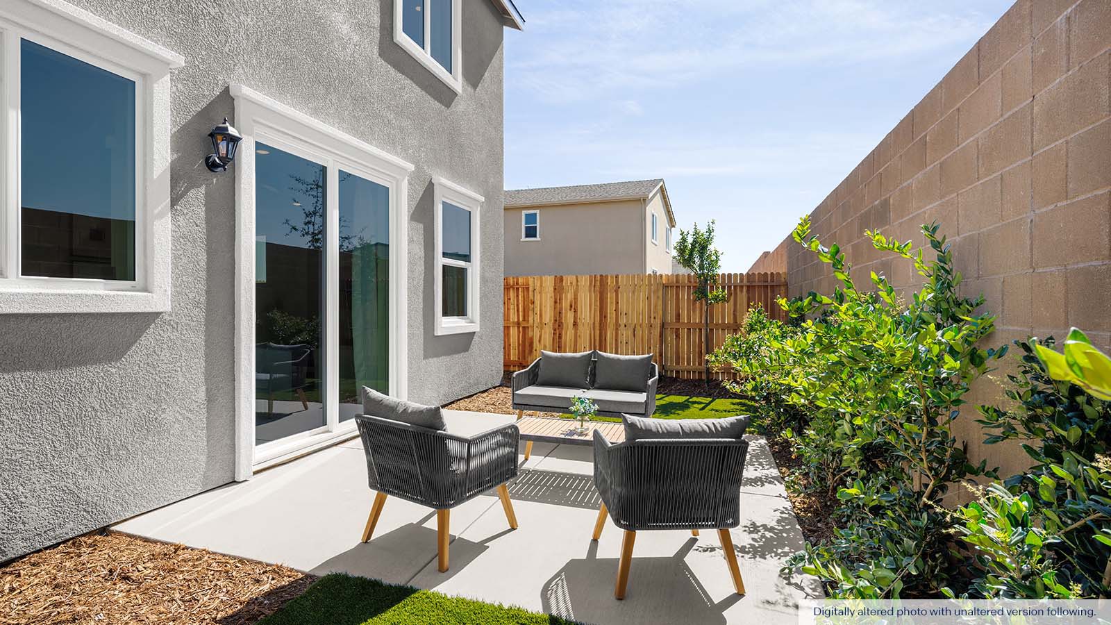 Monarch Reyes Plan Backyard