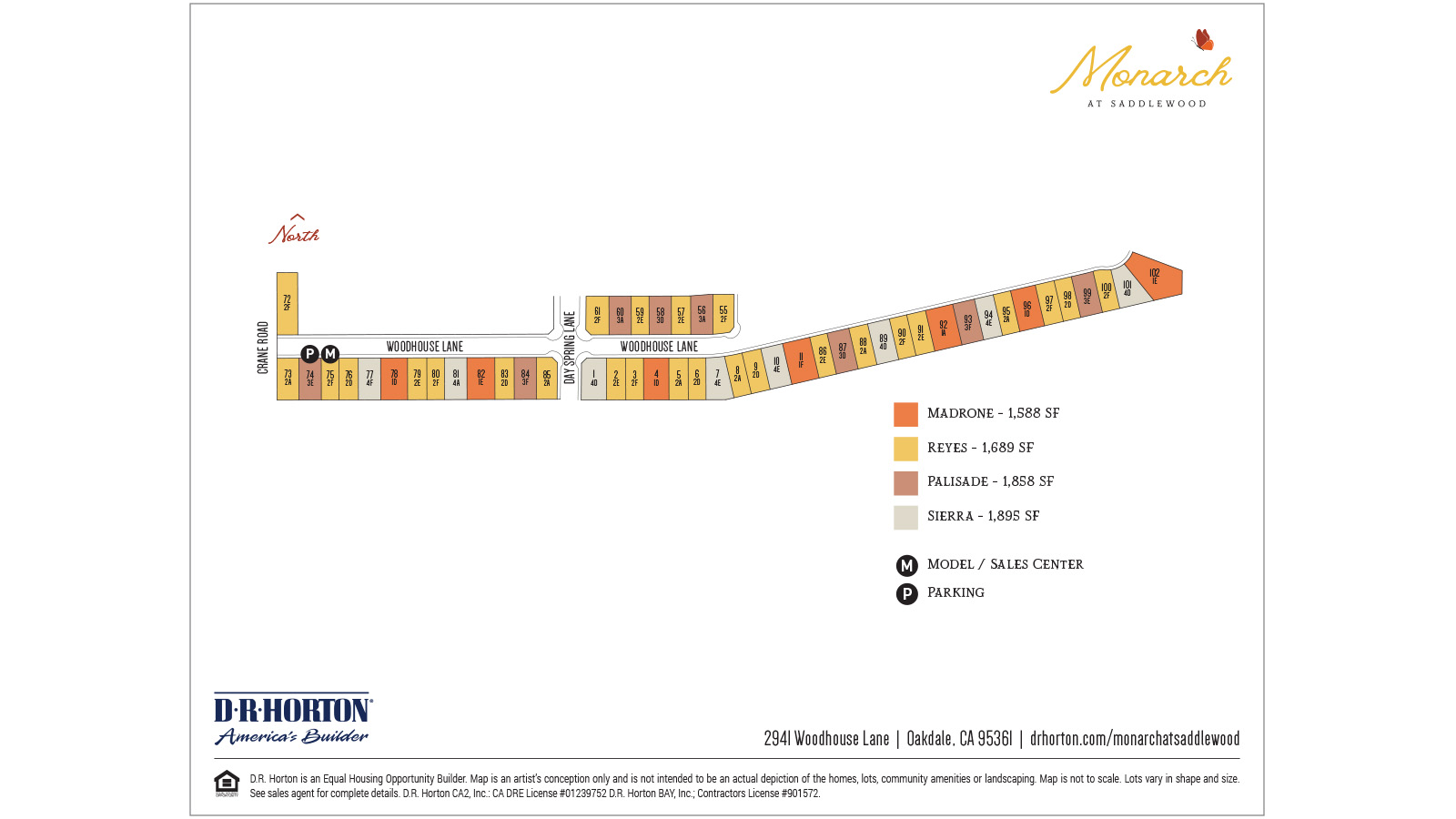 Static Lot Map