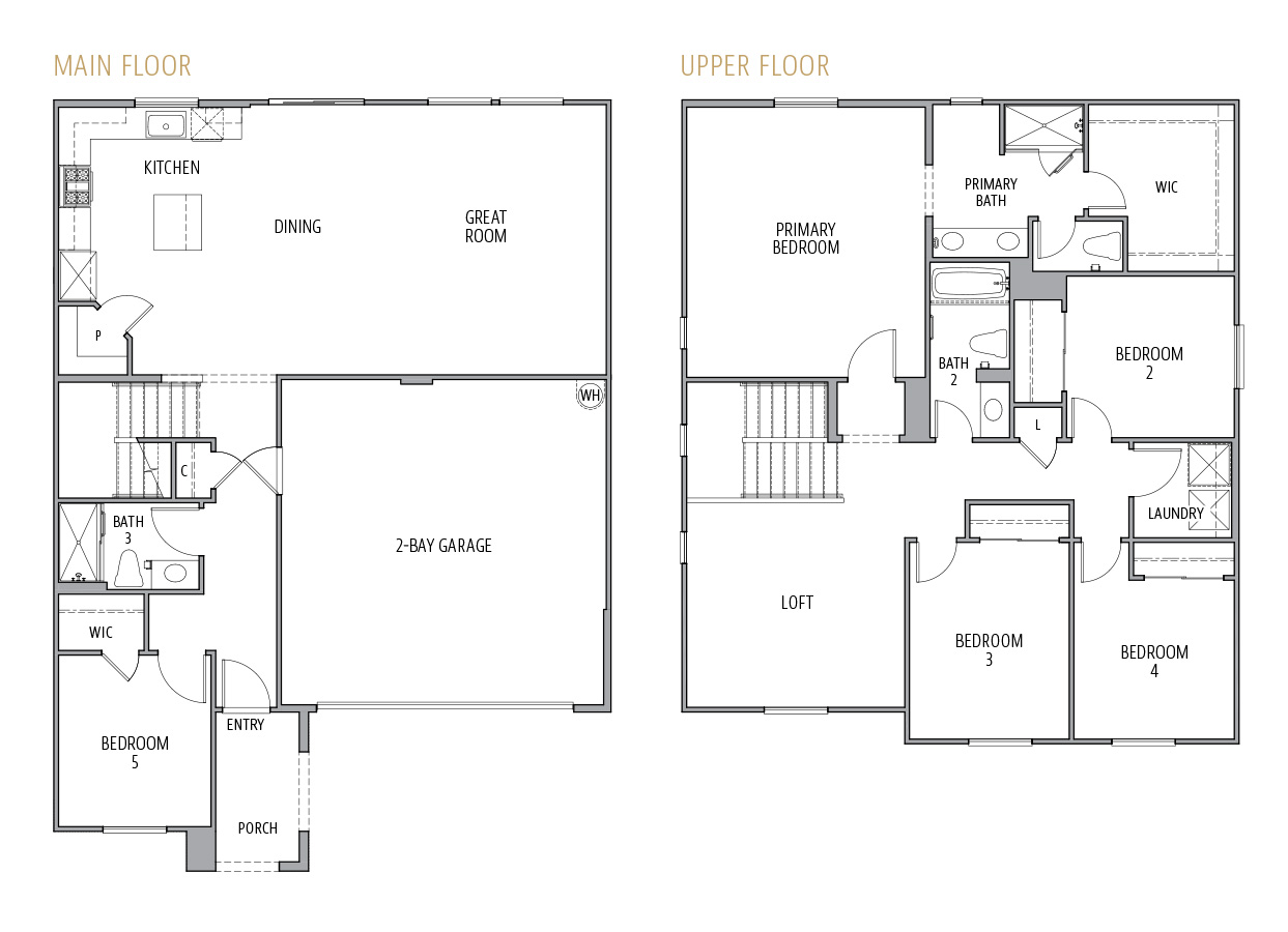 Sol at Southpointe Montara Floorplan