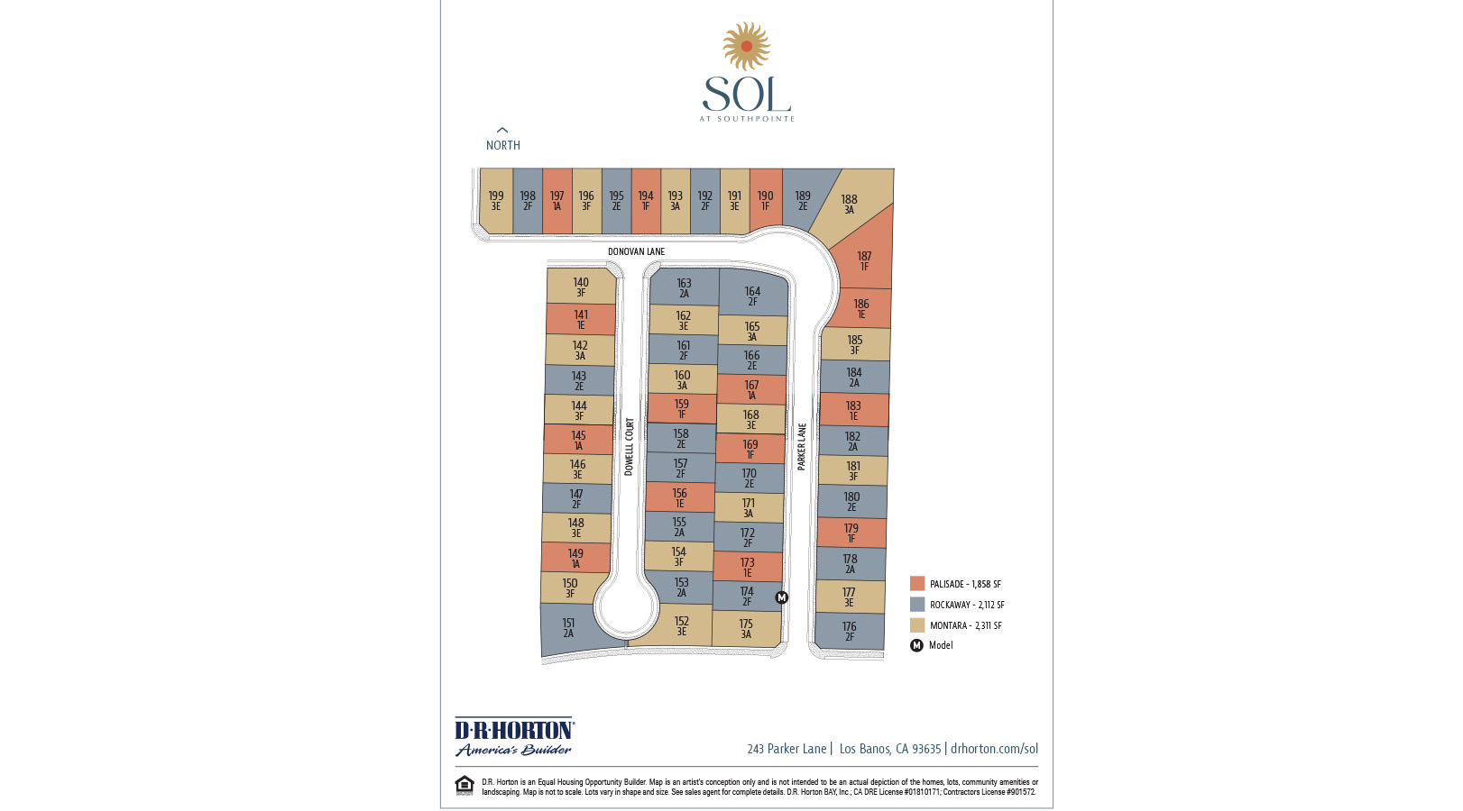 Static Lot Map