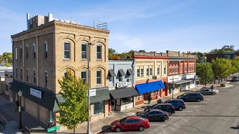 Downtown Shakopee, Minnesota.